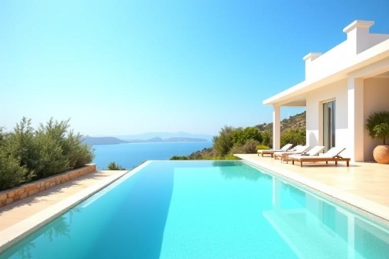 Πολυτελής βίλα με πισίνα στα Χανιά